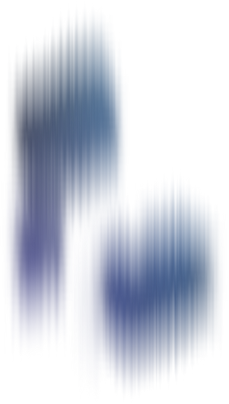 Isolated abstract blotchy color gradient element.
